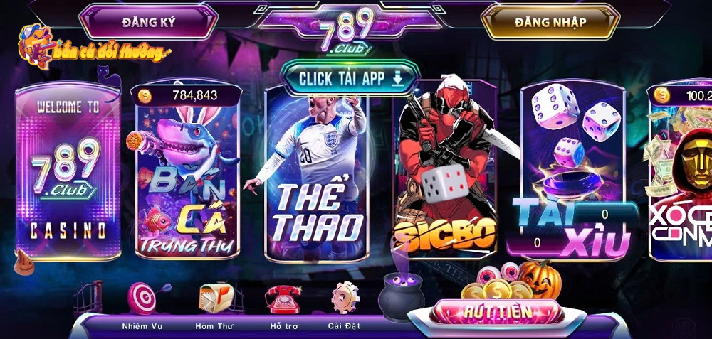 Bắn Cá 789Club - Thế giới giải trí với kho game đại dương khổng lồ
