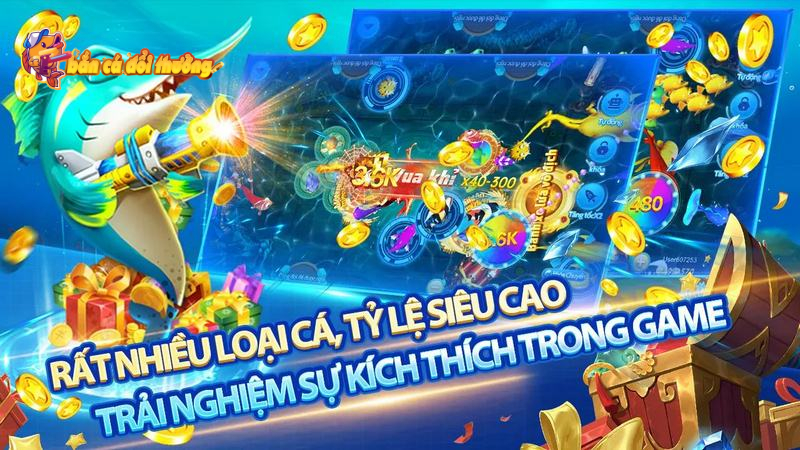 Hệ số cá trong game bắn cá giúp tối ưu hóa phần thưởng